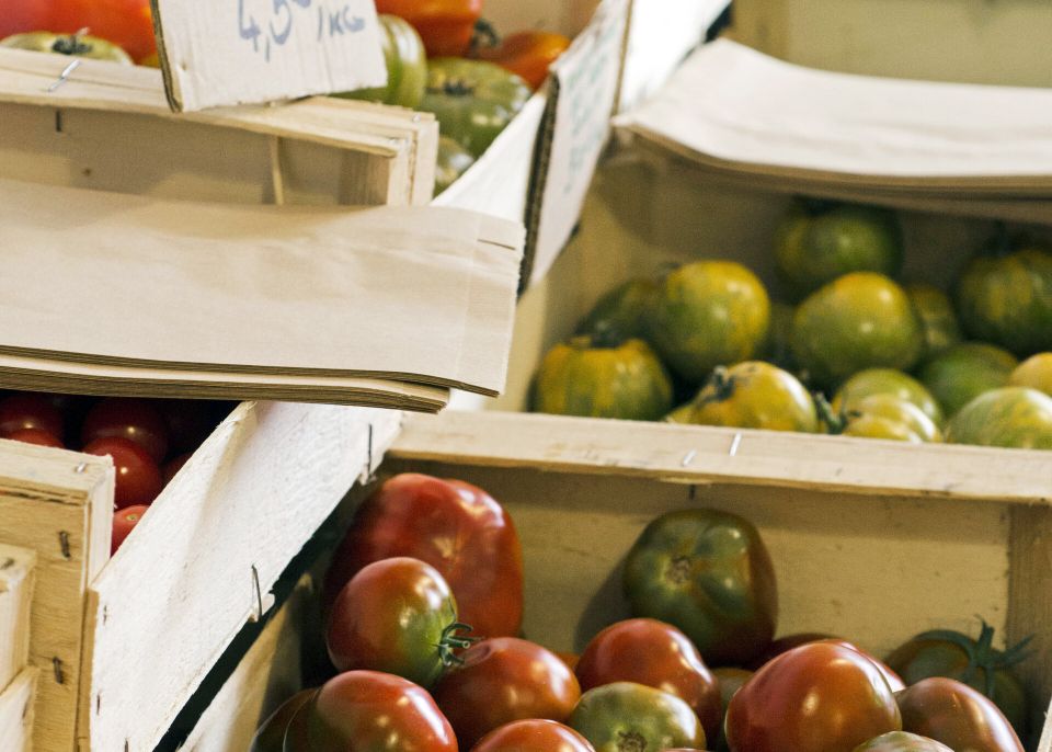 Les fruits et légumes présents dans les paniers campus sont proposés par des maraîchers locaux © Université de Bordeaux 